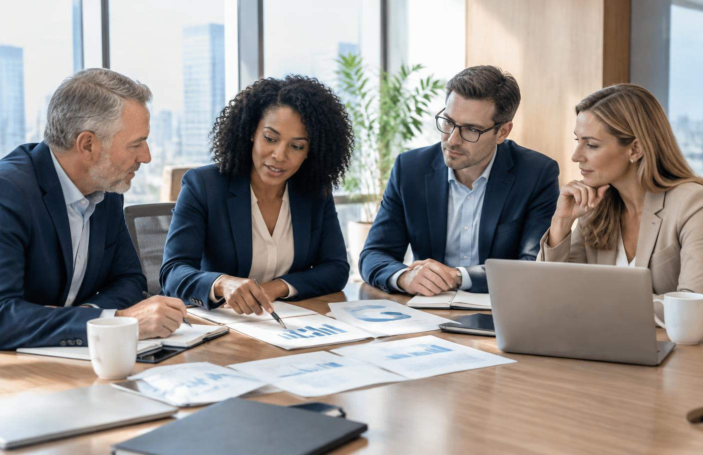 CostCurrent advisors discussing cost findings